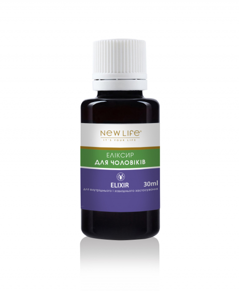 ЕЛІКСИР | ДЛЯ | ЧОЛОВІКІВ | 30 мл